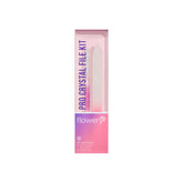 Front view of Pro Crystal File Kit in Box Packaging